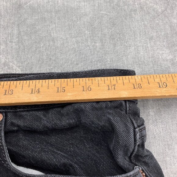 Levis 550 Jeans Men 38Wx32L ACT 36Wx31L Black Relaxed Straight Black Batwing VTG - Picture 5 of 13